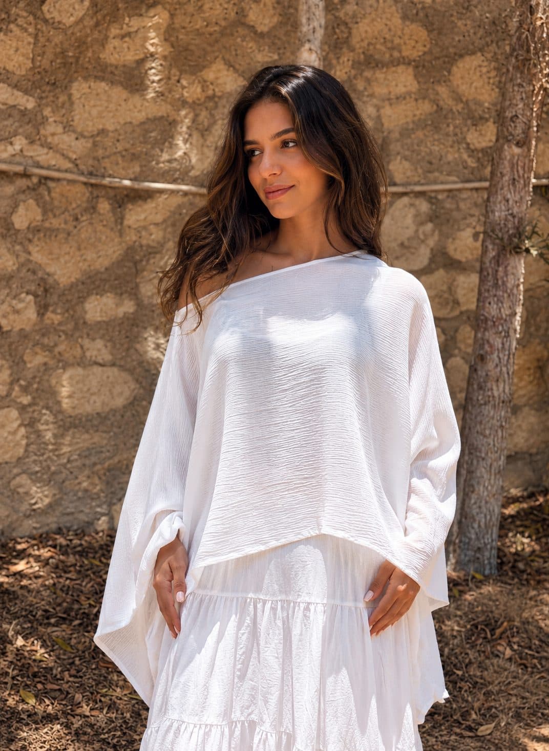 The White Poncho